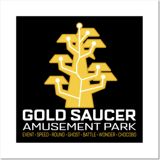 Gold Saucer Amusement Park Souvenir Posters and Art
